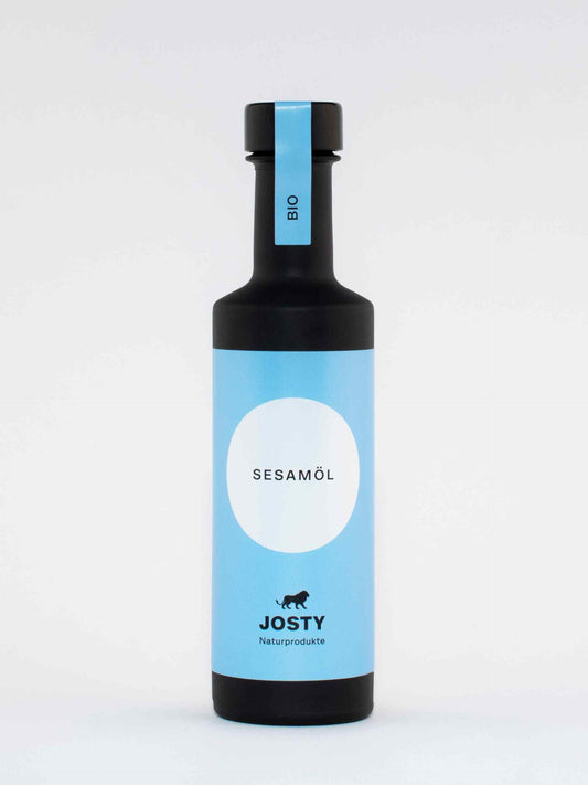 Bio Sesamöl geröstet aus der Schweiz Josty Naturally